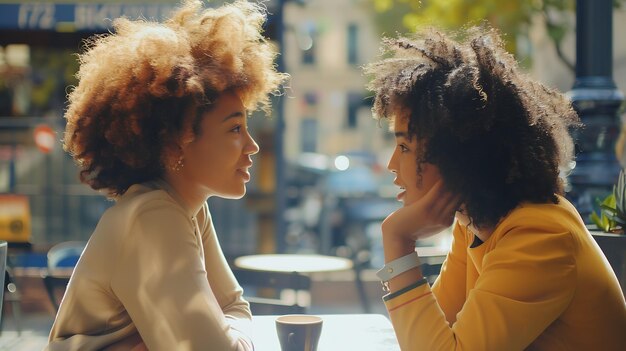 two-friends-sisters-talking-taking-conversation-coffee-shop-terrace-lookin-generative-ai_874904-33084